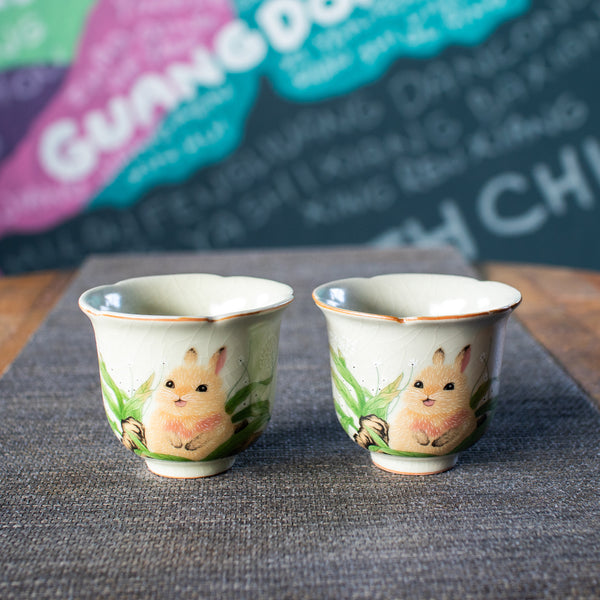 Rabbit Tea Cups
