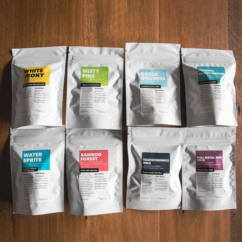Tea Tasting Sample Pack – Tea Angle