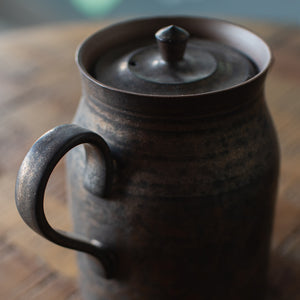 Rustic Clay Teapot (120ml)