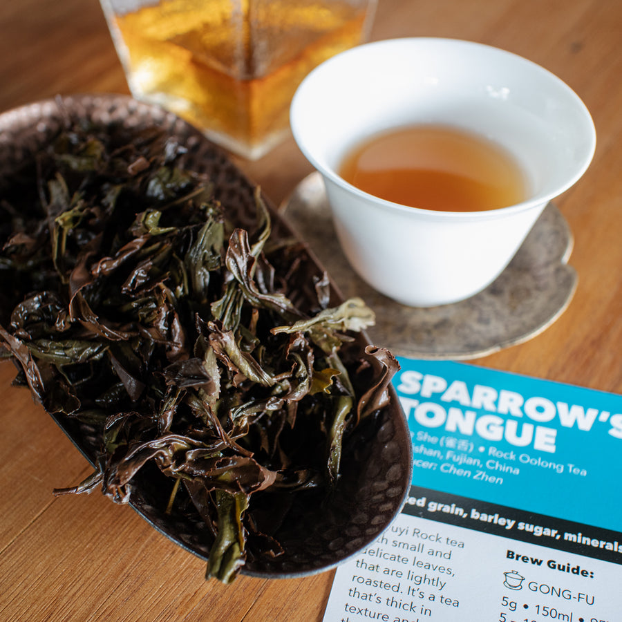 Sparrow's Tongue (AKA Que She Rock Oolong)